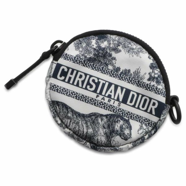 クリスチャン・ディオール コインケース トワル ドゥ ジュイ ナイロン Christian Dior 小銭入れ