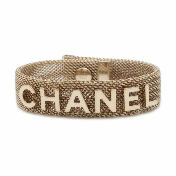 シャネル ブレスレット メッシュ ロゴ メタル A17A CHANEL アクセサリー