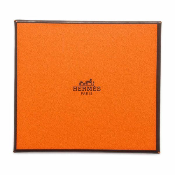 エルメス コインケース バスティア ピンク/シルバー金具 トリヨンクレマンス □O刻印 HERMES 小銭入れ