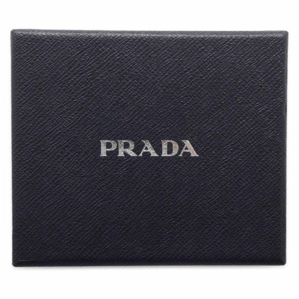 プラダ カードケース ロゴ レザー 1MC122 PRADA 名刺入れ 黒