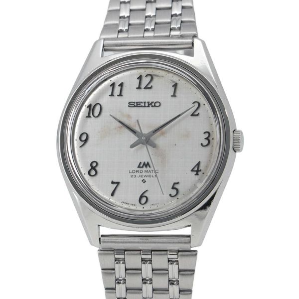 セイコー ロードマチック 5601-9000 SEIKO 腕時計 シルバー文字盤