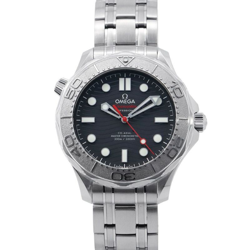オメガ シーマスター ダイバー 300M Nektonエディション 210.30.42.20.01.002 OMEGA 腕時計 黒文字盤