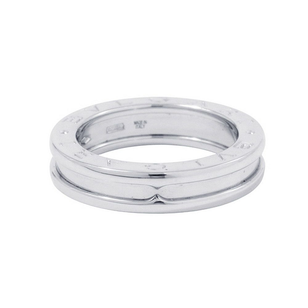 ブルガリ リング ビーゼロワン B-zero1 1バンド K18WGホワイトゴールド サイズ51 346566 BVLGARI 指輪 ジュエリー