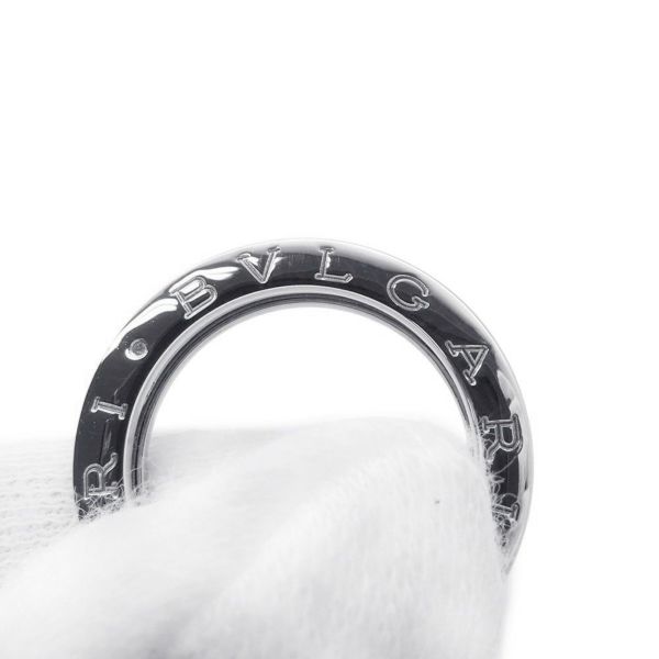 ブルガリ リング ビーゼロワン B-zero1 1バンド K18WGホワイトゴールド サイズ51 346566 BVLGARI 指輪 ジュエリー