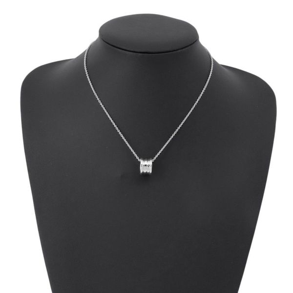 ブルガリ ネックレス ビーゼロワン B-zero1 K18WGホワイトゴールド 360310 BVLGARI ジュエリー