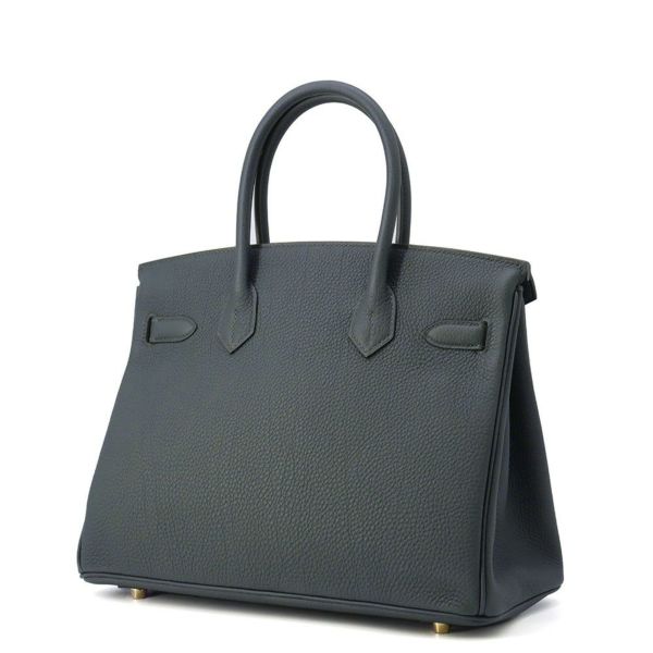 エルメス バーキン30 ヴェールマングローブ/ゴールド金具 トゴ K刻印 HERMES Birkin ハンドバッグ