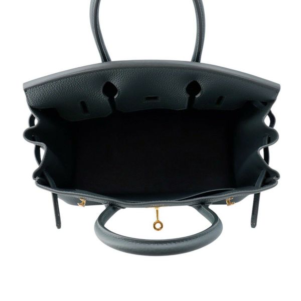 エルメス バーキン30 ヴェールマングローブ/ゴールド金具 トゴ K刻印 HERMES Birkin ハンドバッグ