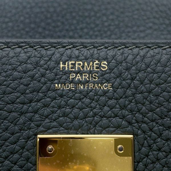 エルメス バーキン30 ヴェールマングローブ/ゴールド金具 トゴ K刻印 HERMES Birkin ハンドバッグ