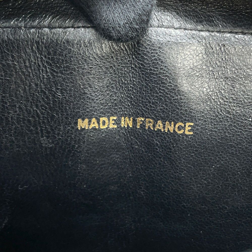 シャネル チェーンショルダーバッグ マドモアゼル ココマーク タッセルチャーム付き ラムスキン CHANEL 黒