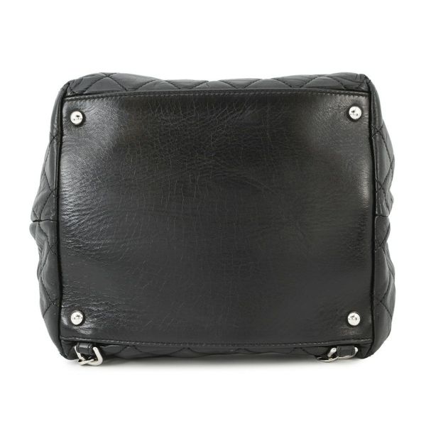 シャネル リュック マトラッセ ココマーク 北京 2in1 バックパック レザー CHANEL バッグ 黒