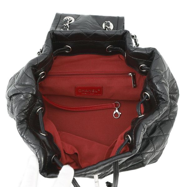 シャネル リュック マトラッセ ココマーク 北京 2in1 バックパック レザー CHANEL バッグ 黒