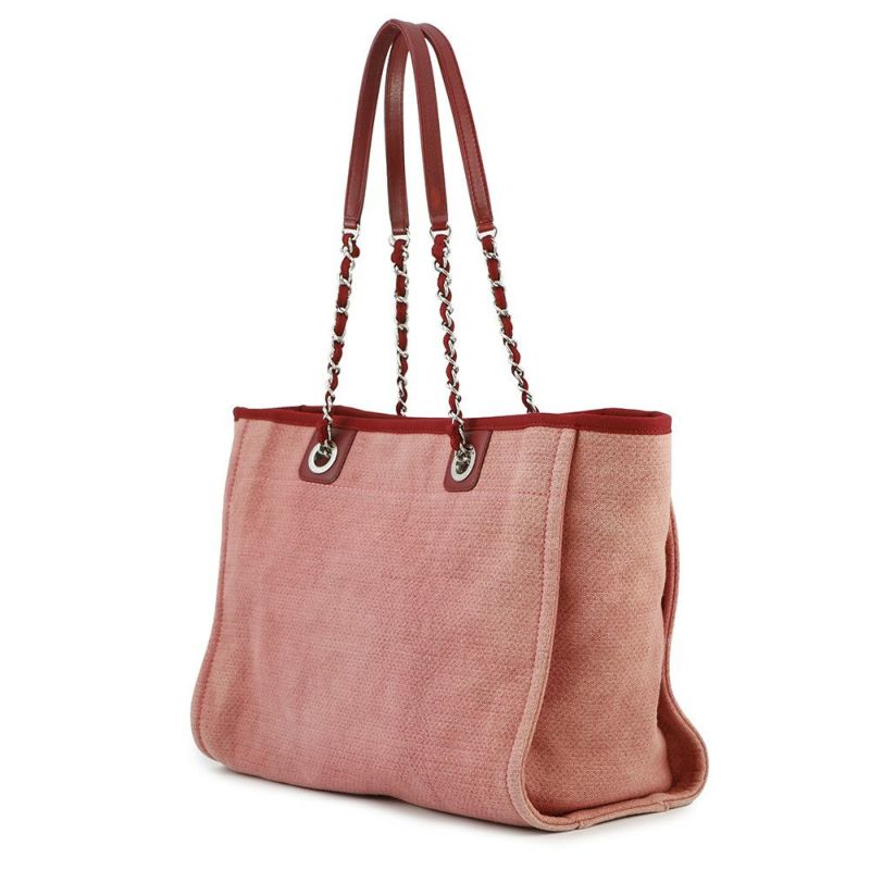 シャネル トートバッグ ドーヴィルライン ココマーク キャンバス A67001CHANEL バッグ