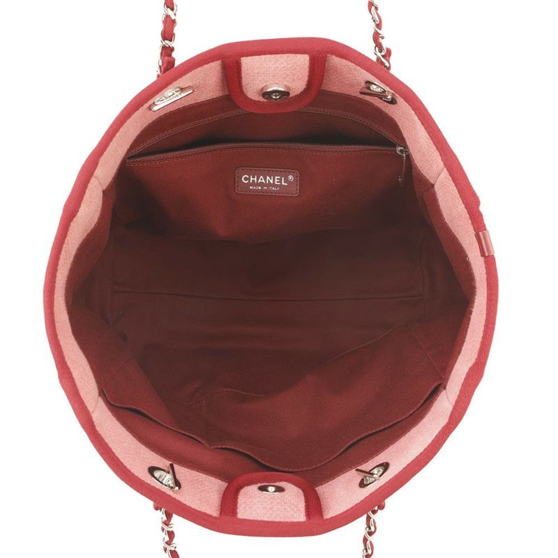 シャネル トートバッグ ドーヴィルライン ココマーク キャンバス A67001CHANEL バッグ