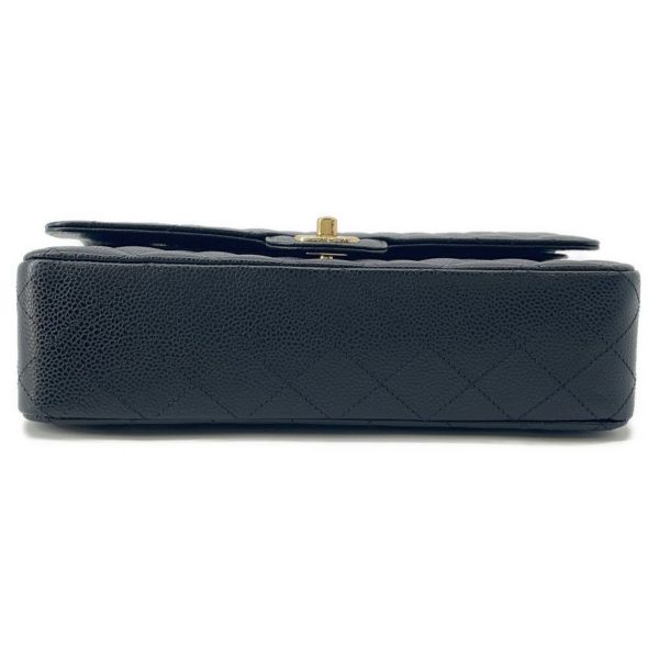 シャネル チェーンショルダーバッグ マトラッセ25 ココマーク キャビアスキン A01112 CHANEL バッグ 黒