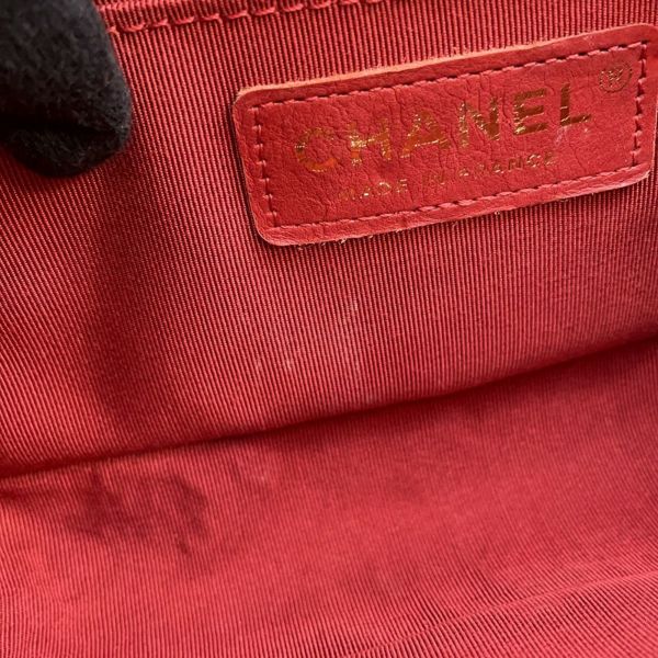 シャネル チェーンショルダーバッグ ボーイシャネル キャビアスキン CHANEL バッグ