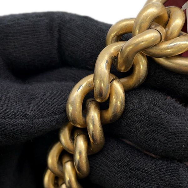 シャネル チェーンショルダーバッグ ボーイシャネル キャビアスキン CHANEL バッグ