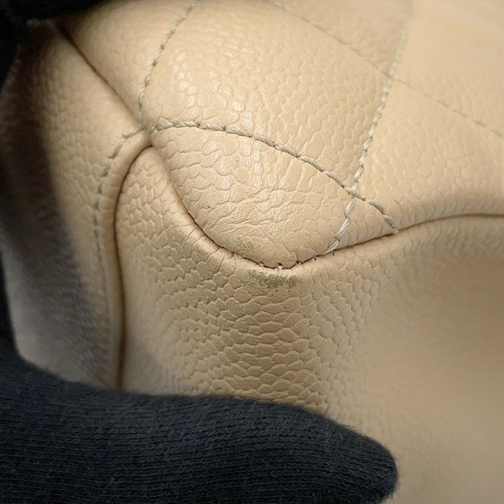 シャネル チェーントートバッグ ココマーク マトラッセ GST キャビアスキン A50995 CHANEL