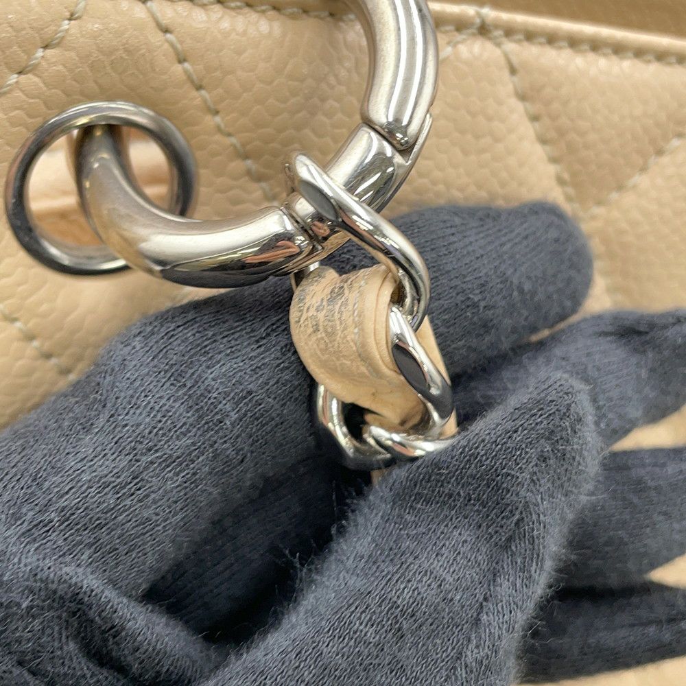 シャネル チェーントートバッグ ココマーク マトラッセ GST キャビアスキン A50995 CHANEL