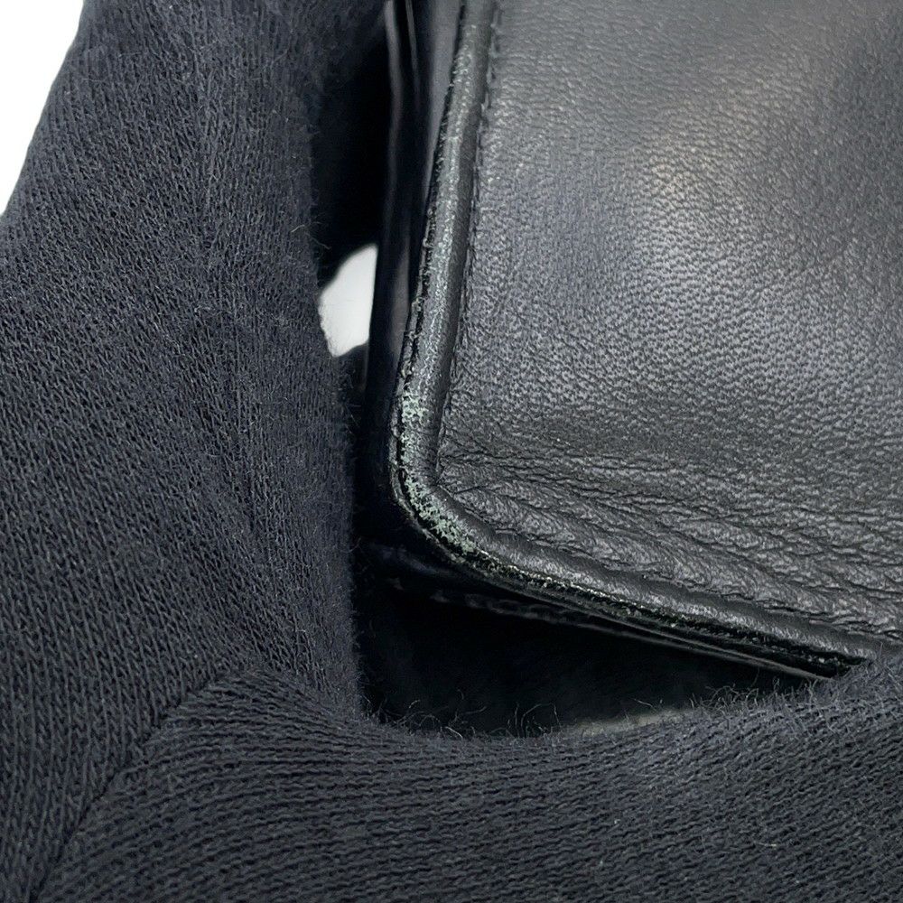 シャネル チェーントートバッグ ココマーク ラムスキン CHANEL 黒