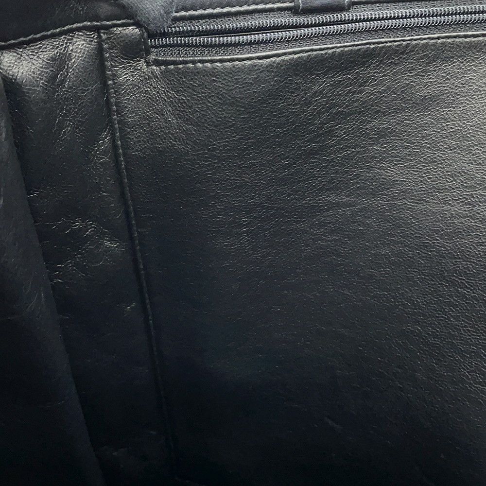シャネル チェーントートバッグ ココマーク ラムスキン CHANEL 黒