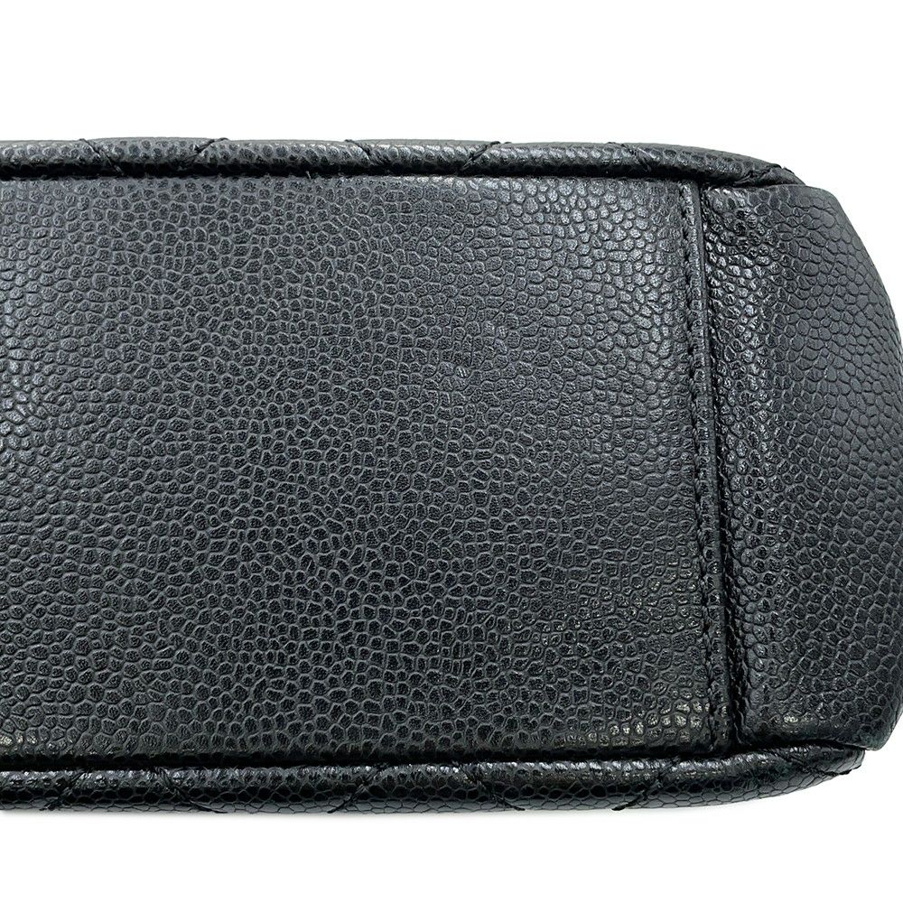 シャネル トートバッグ マトラッセ ココマーク PST A50994 CHANEL 黒