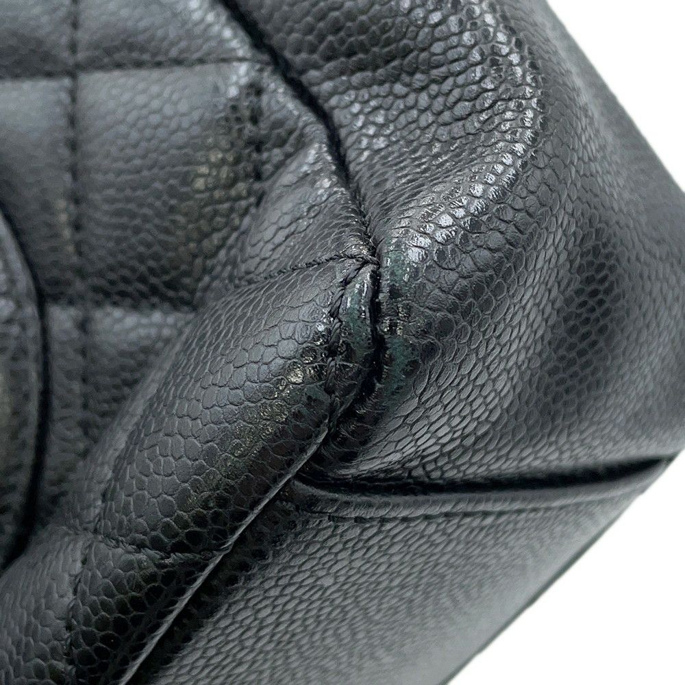 シャネル トートバッグ マトラッセ ココマーク PST A50994 CHANEL 黒