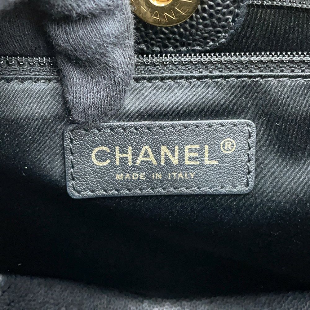シャネル トートバッグ マトラッセ ココマーク PST A50994 CHANEL 黒