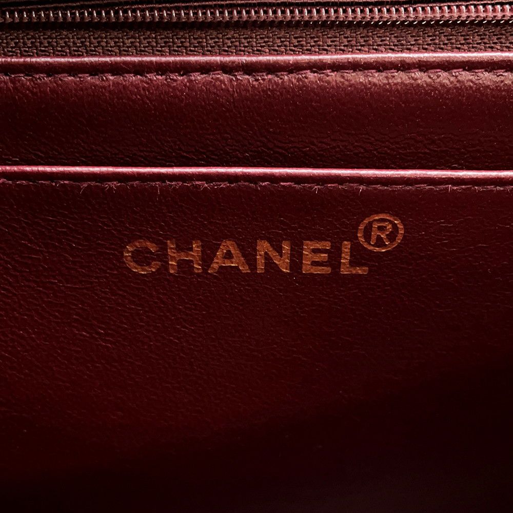 シャネル チェーンショルダーバッグ マトラッセ30 ココマーク ラムスキン A04412 CHANEL バッグ デカマト 黒