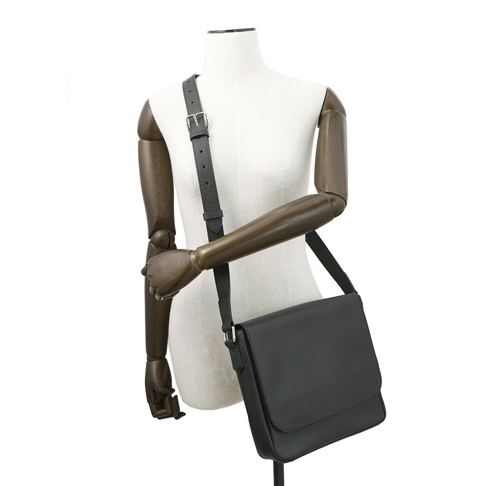 ルイヴィトン ショルダーバッグ タイガ ロマン PM M32726  LOUIS VUITTON ヴィトン バッグ メンズ 黒 ブラック