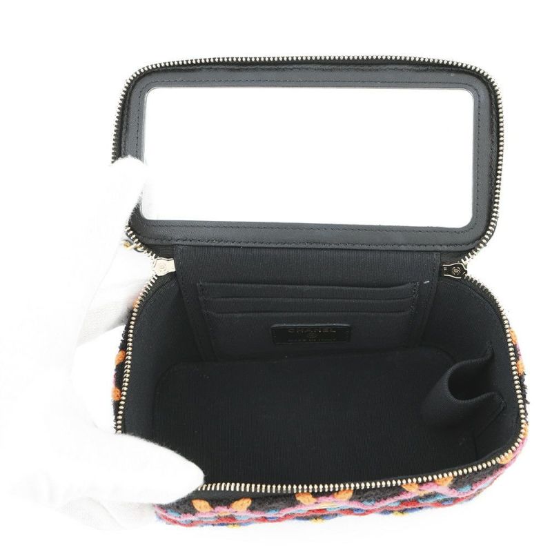 シャネル チェーンショルダーバッグ ココボール バニティ ツイード AP2303 CHANEL バッグ