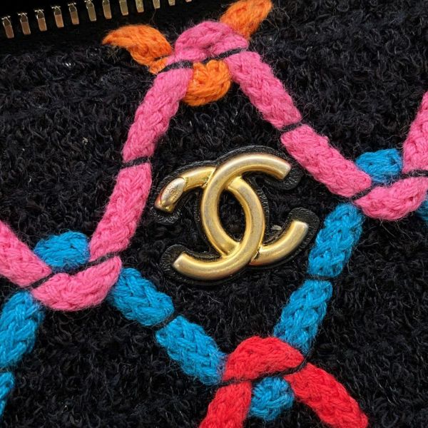 シャネル チェーンショルダーバッグ ココボール バニティ ツイード AP2303 CHANEL バッグ