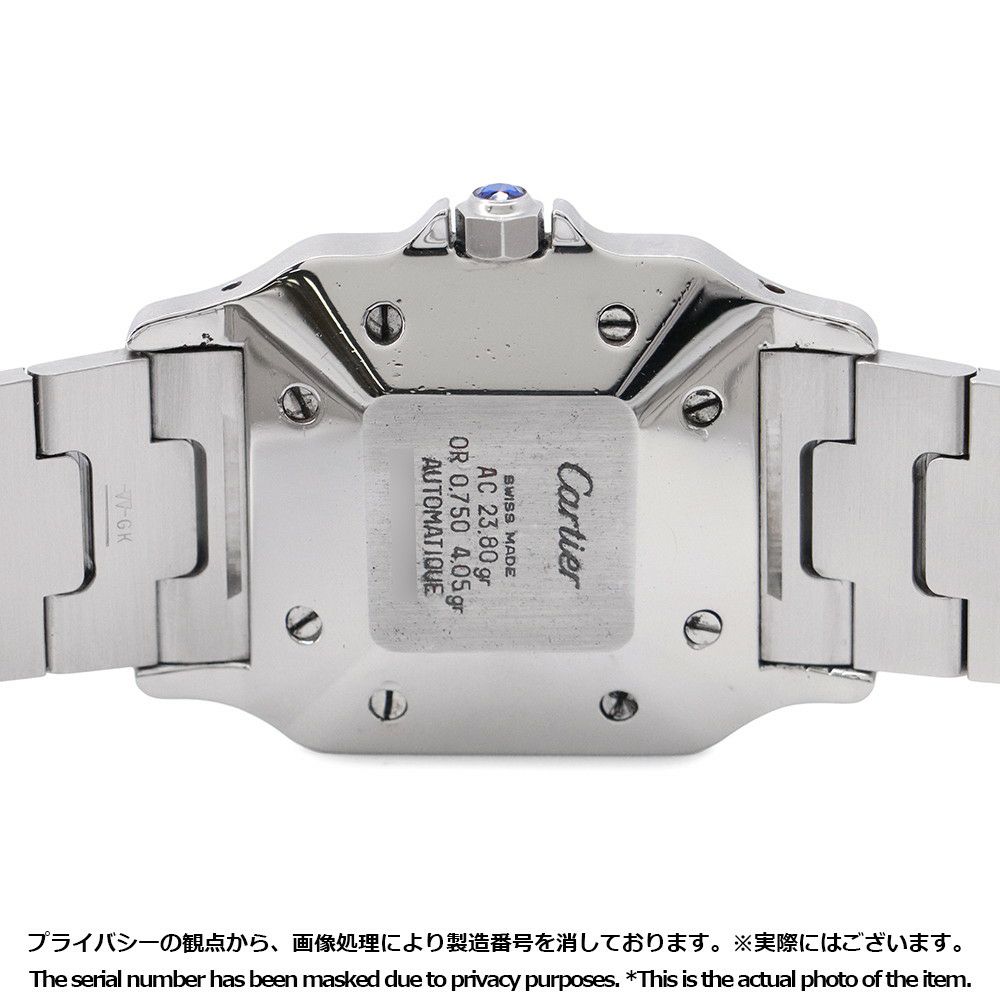 カルティエ サントスガルベ LM 81036283 Cartier 腕時計 アイボリー文字盤