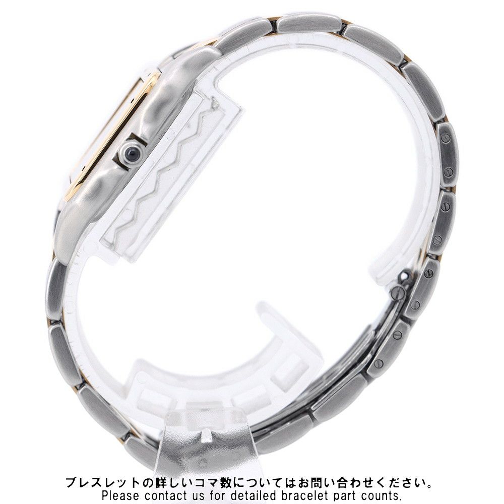 カルティエ パンテールMM 2ロウ W25028B6 Cartier 腕時計 アイボリー文字盤 クォーツ