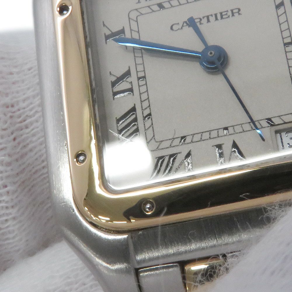 カルティエ パンテールMM 2ロウ W25028B6 Cartier 腕時計 アイボリー文字盤 クォーツ