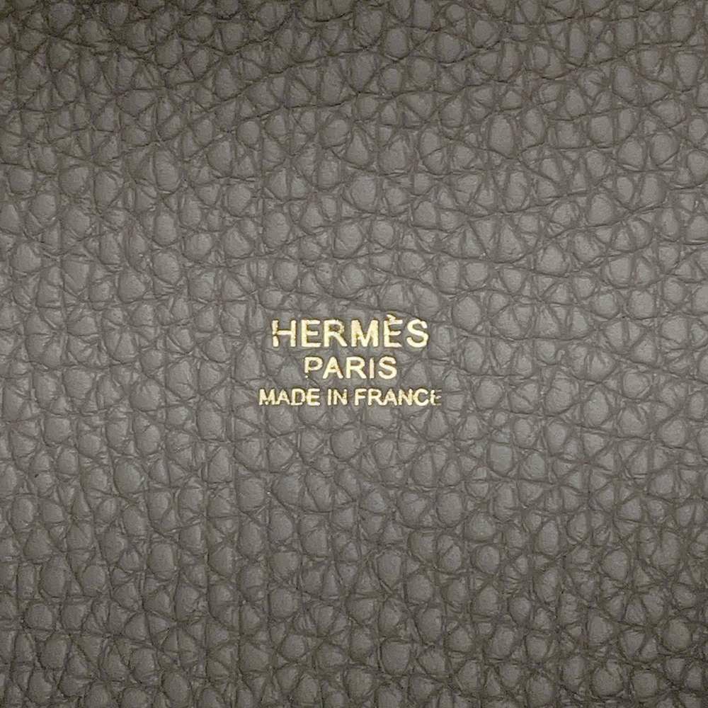 エルメス ハンドバッグ ピコタンロックPM グリメイヤー/ゴールド金具 トリヨンクレマンス U刻印