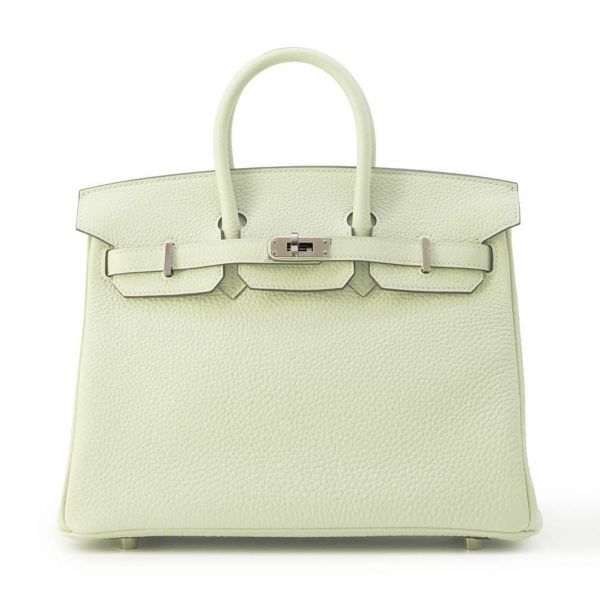 エルメス バーキン25 グリネヴェ/シルバー金具 トゴ B刻印 HERMES Birkin ハンドバッグ