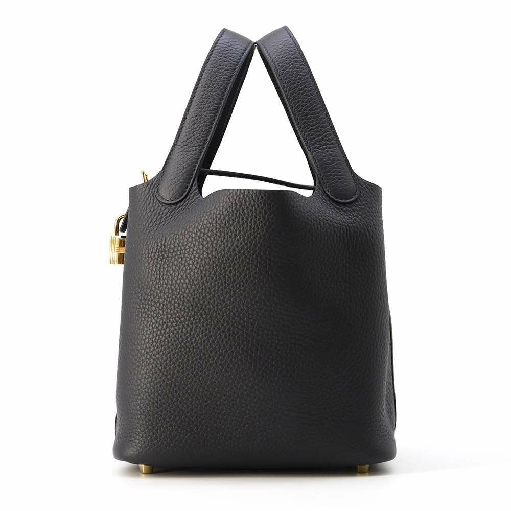 エルメス ハンドバッグ ピコタンロックPM キャバン/ゴールド金具 トリヨンクレマンス U刻印