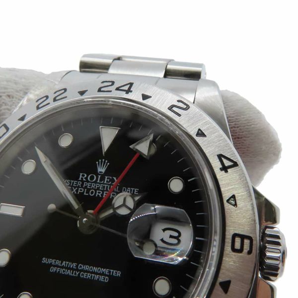 ロレックス エクスプローラー2 X番 16570 ROLEX 腕時計 黒文字盤