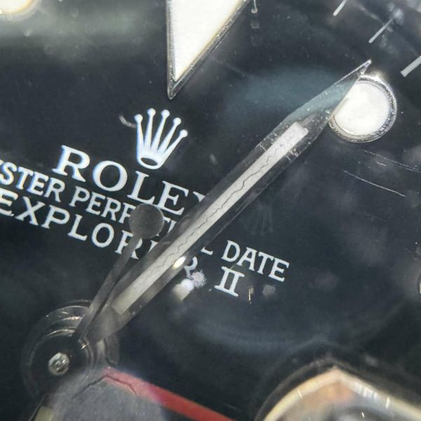 ロレックス エクスプローラー2 X番 16570 ROLEX 腕時計 黒文字盤