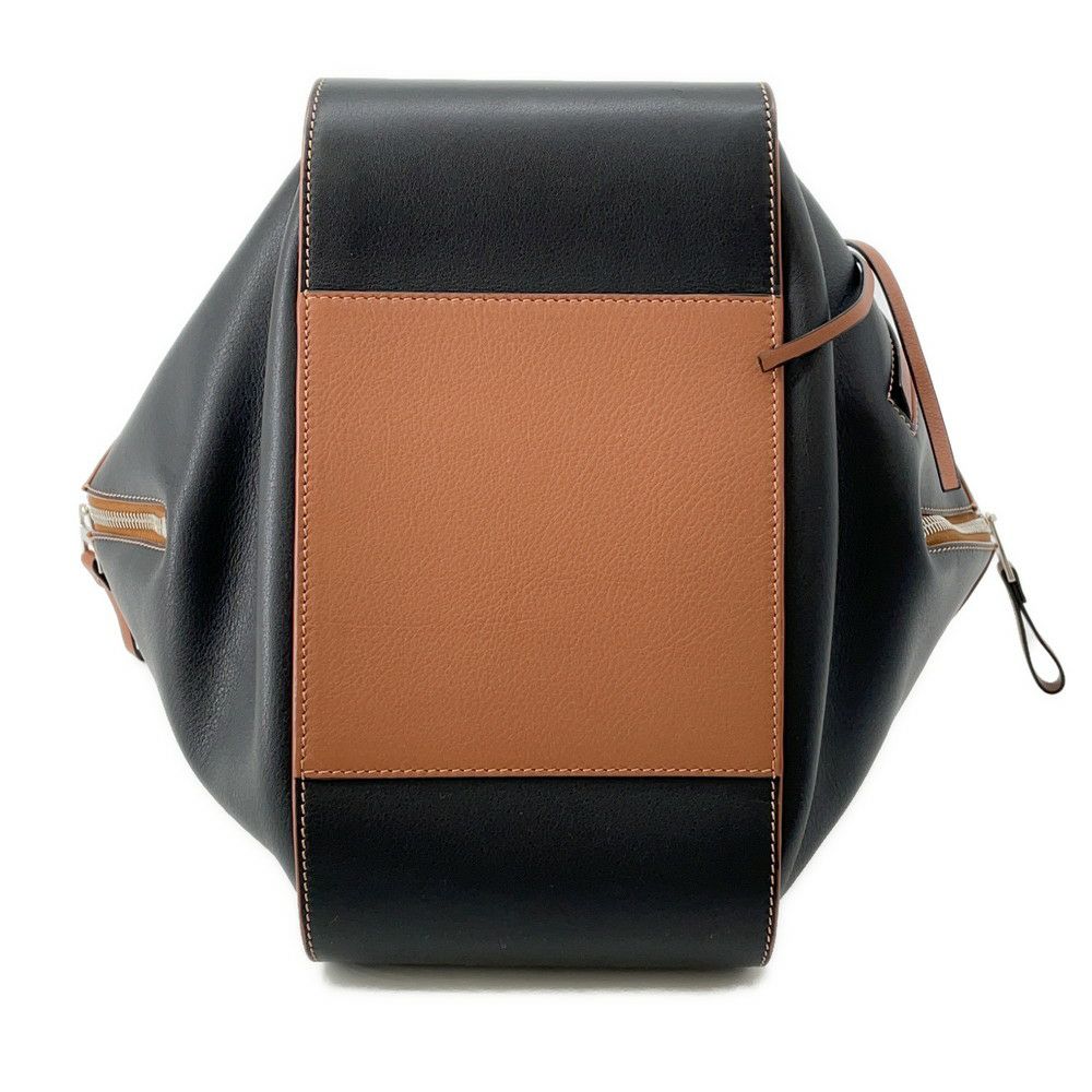 ロエベ ハンドバッグ ハンモック スモール クラシックカーフレザー A538S35X04 LOEWE 2way 黒 ブラウン