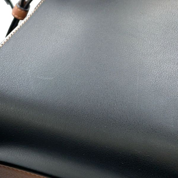 ロエベ ハンドバッグ ハンモック スモール クラシックカーフレザー A538S35X04 LOEWE 2way 黒 ブラウン