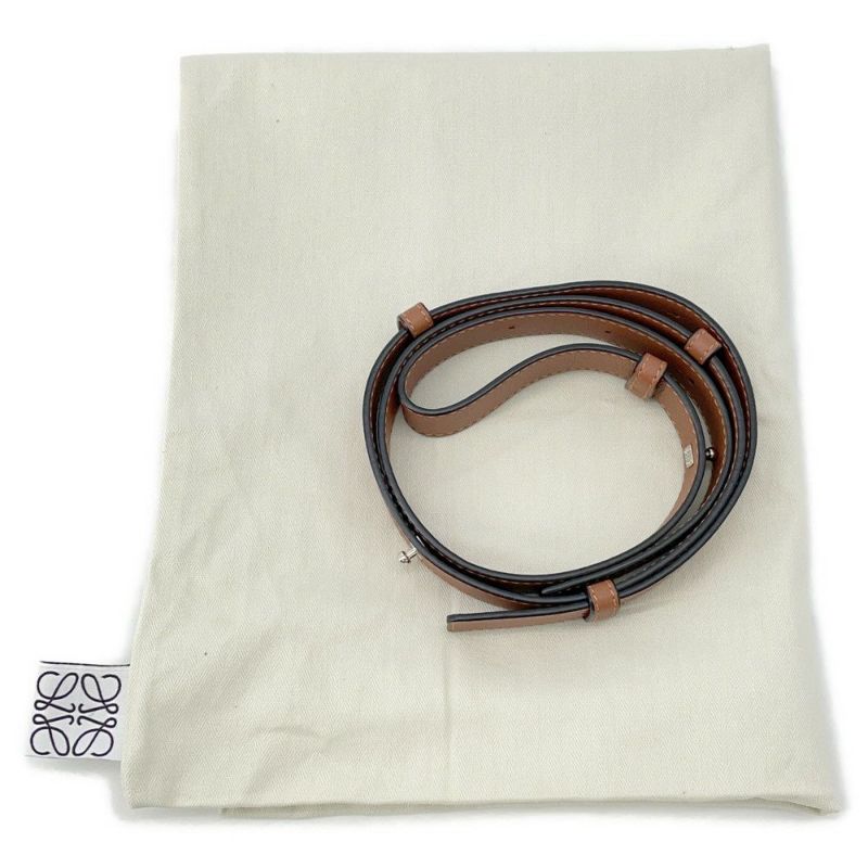 ロエベ ハンドバッグ ハンモック スモール クラシックカーフレザー A538S35X04 LOEWE 2way 黒 ブラウン