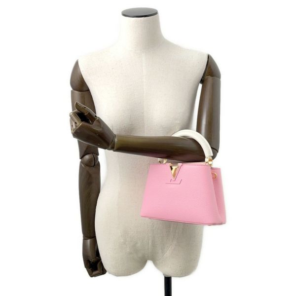 ルイヴィトン ハンドバッグ トリヨンレザー カプシーヌ MINI M22375 LOUIS VUITTON ヴィトン 2way ショルダーバッグ
