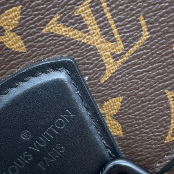 ルイヴィトン ショルダーバッグ モノグラム・マカサー モンスリ・メッセンジャーPM M47060 LOUIS VUITTON ヴィトン