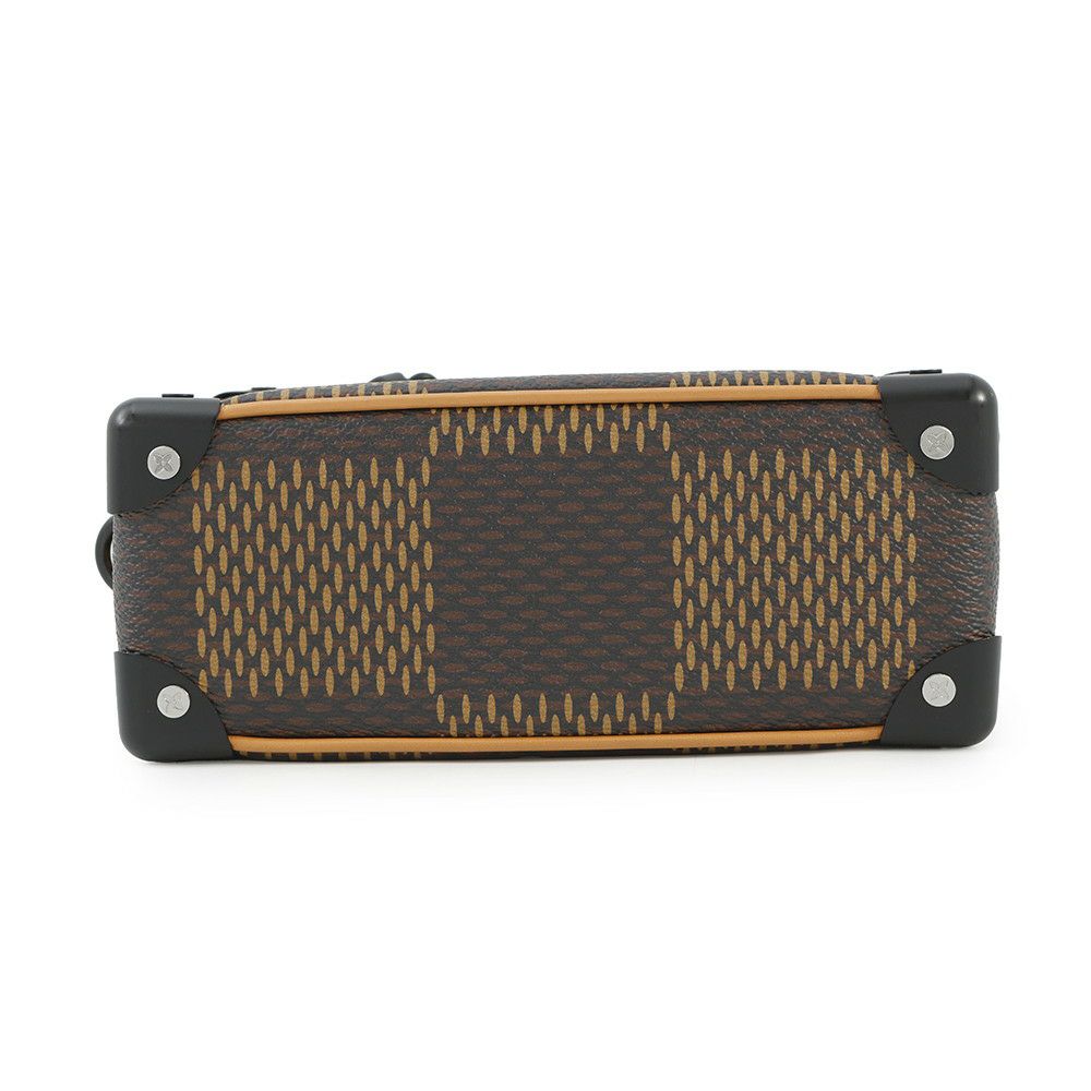 ルイヴィトン ショルダーバッグ ダミエ・エベヌ ジャイアント/モノグラム ミニ・ソフトトランク N60394 NIGOコラボ ヴァージル・アブロー