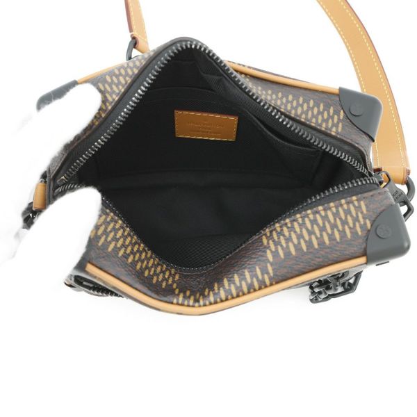 ルイヴィトン ショルダーバッグ ダミエ・エベヌ ジャイアント/モノグラム ミニ・ソフトトランク N60394 NIGOコラボ ヴァージル・アブロー