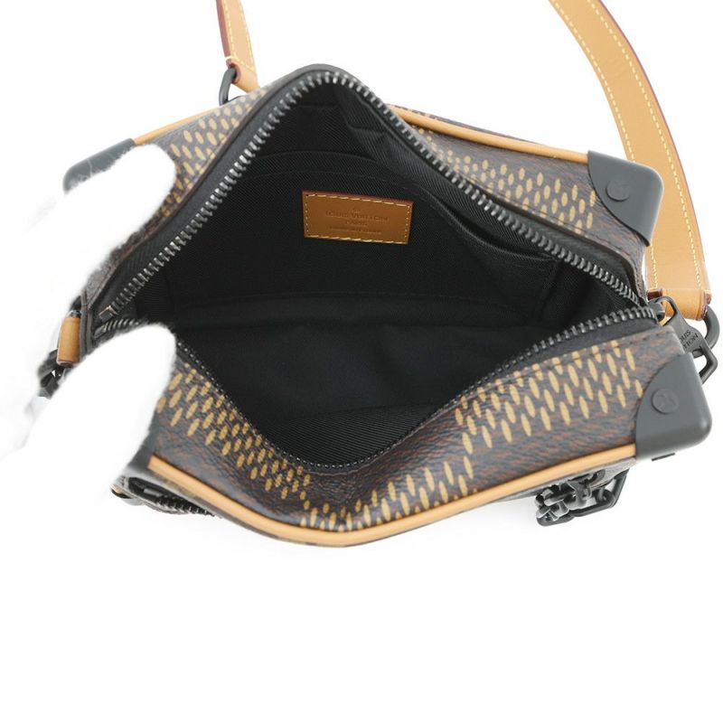 ルイヴィトン ショルダーバッグ ダミエ・エベヌ ジャイアント/モノグラム ミニ・ソフトトランク N60394 NIGOコラボ ヴァージル・アブロー