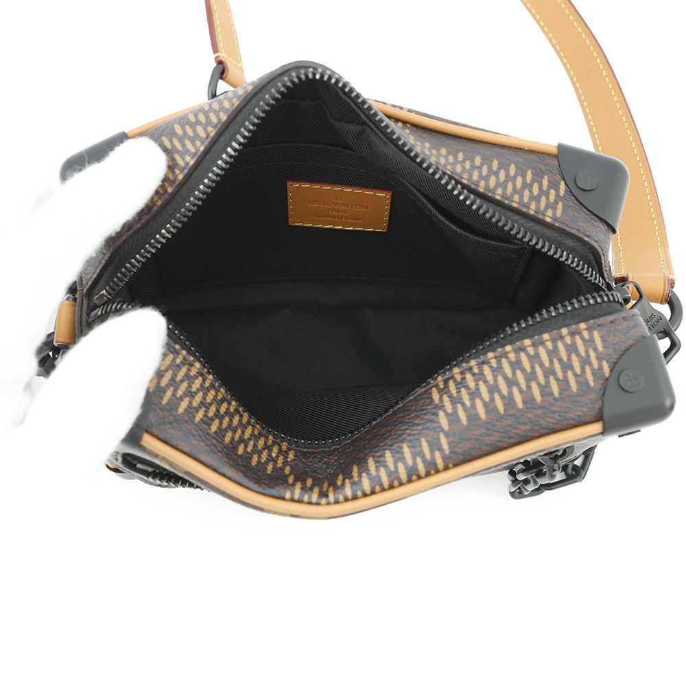 ルイヴィトン ショルダーバッグ ダミエ・エベヌ ジャイアント/モノグラム ミニ・ソフトトランク N60394 NIGOコラボ ヴァージル・アブロー