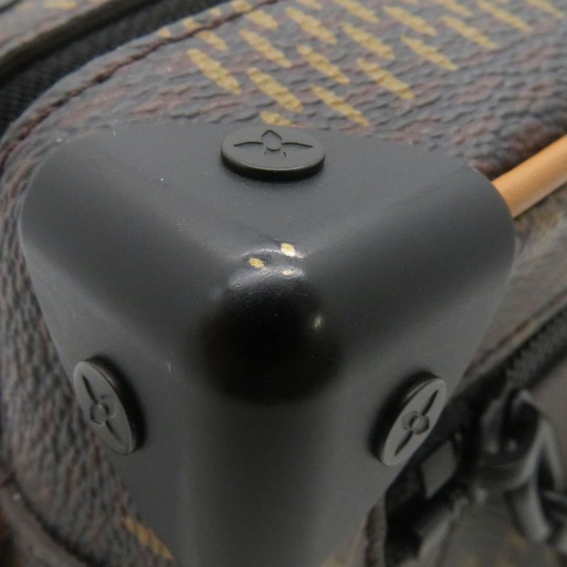 ルイヴィトン ショルダーバッグ ダミエ・エベヌ ジャイアント/モノグラム ミニ・ソフトトランク N60394 NIGOコラボ ヴァージル・アブロー