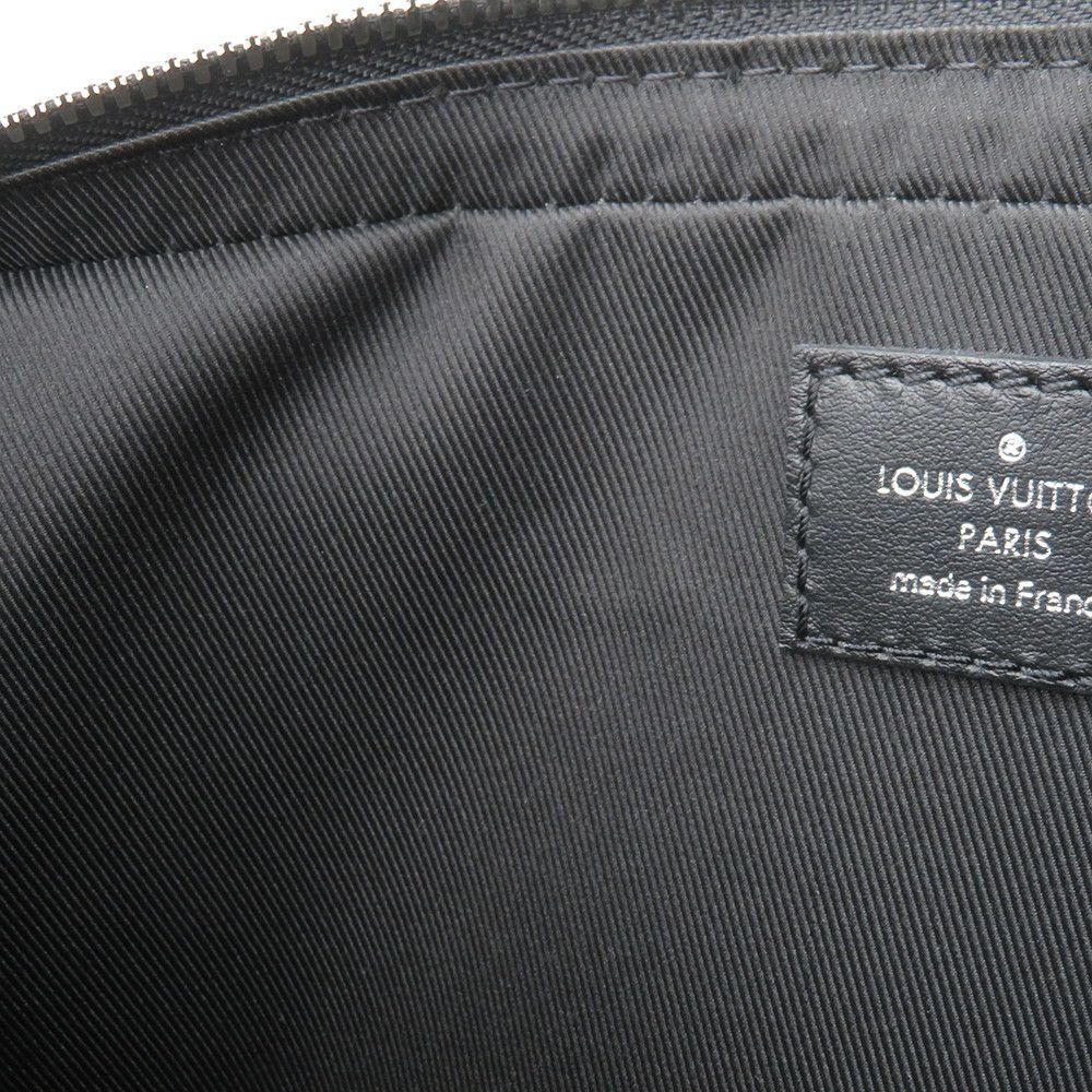 ルイヴィトン ショルダーバッグ ダミエ・グラフィット 3D トリオ・メッセンジャー N50017 LOUIS VUITTON メンズ ブラック 黒